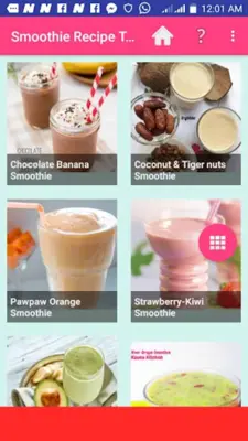 SMOOTHIE RECIPE TUTORIALS android App screenshot 9